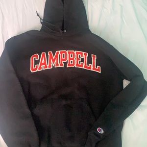 Campbell university black hoodie